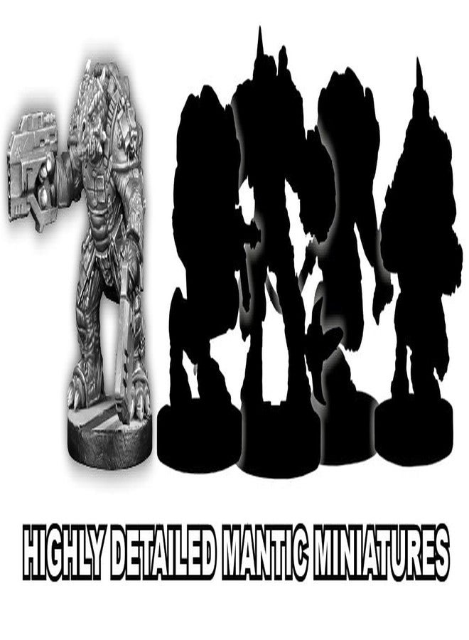 Mantic Deep Space Pest Control - Sci-Fi Adventure Game, 24-Day Calendar with Pre-Assembled Miniatures & Scenery, Daily Surprises for Thrilling Space Heroics - Image 4